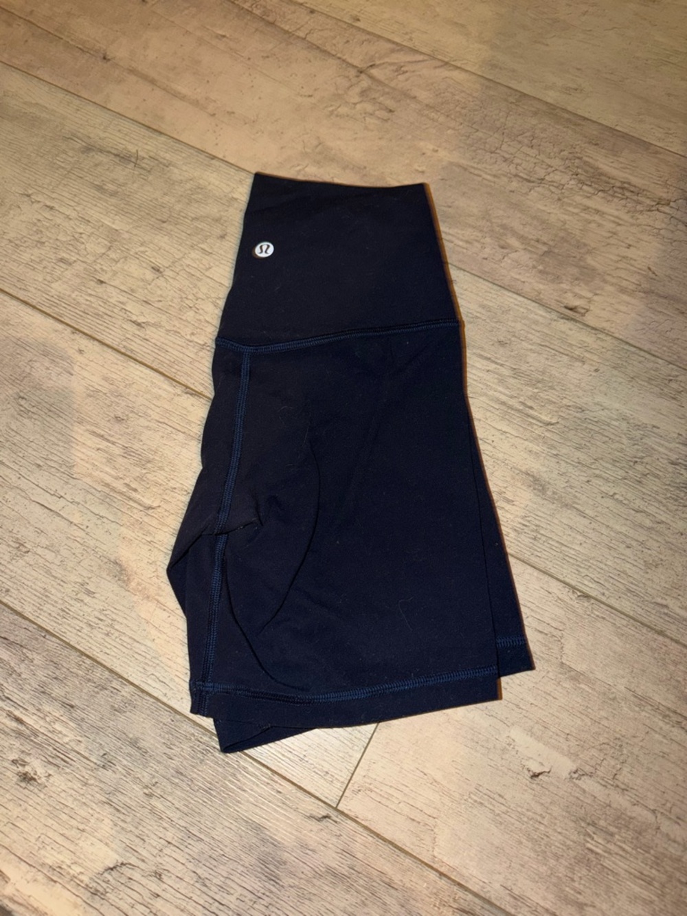 Lululemon Black High-Rise Athletic Shorts